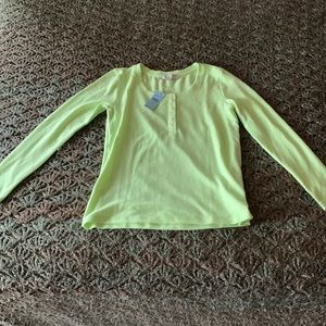 NEW 🛍️ Ann Taylor loft small petite SP neon chartreuse green yellow lime long